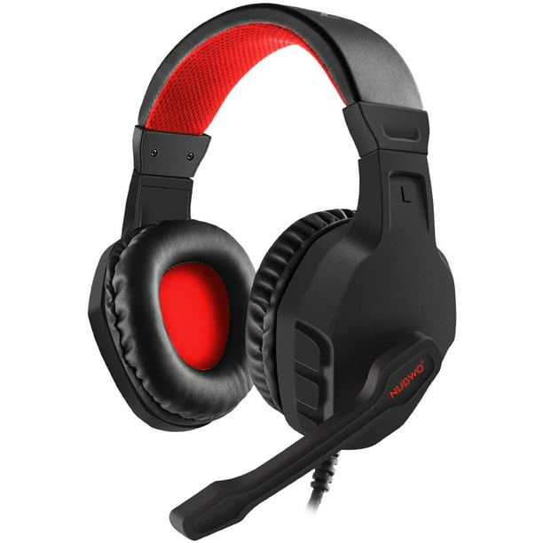 Gaming Headphones with Microphone,Yusonic PC Gaming headsets with mic for Office School Network Class ps4 Gaming Headset with Light 3.5 Jack, Black 
